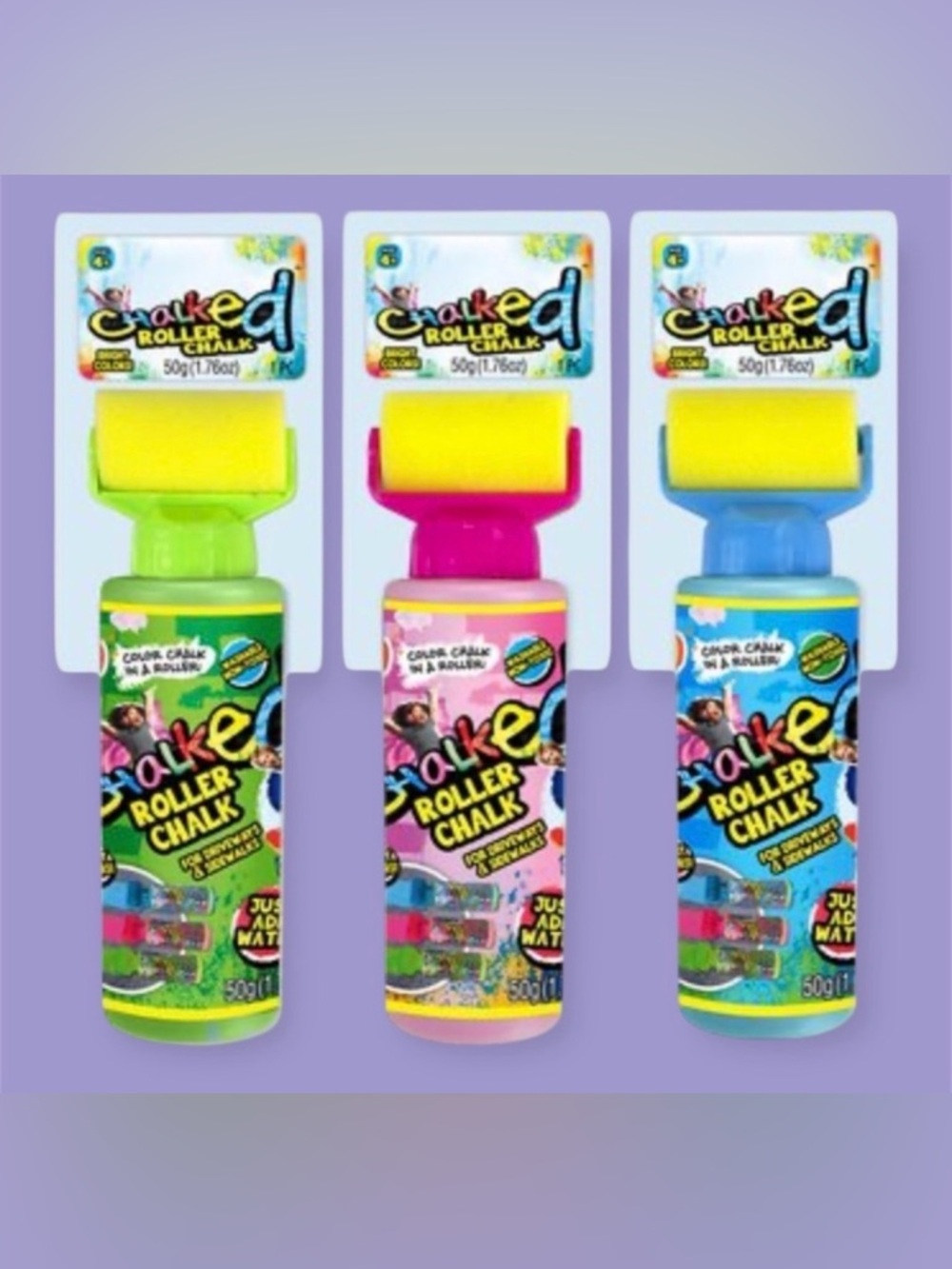 New Chalked Roller Chalk Assorted